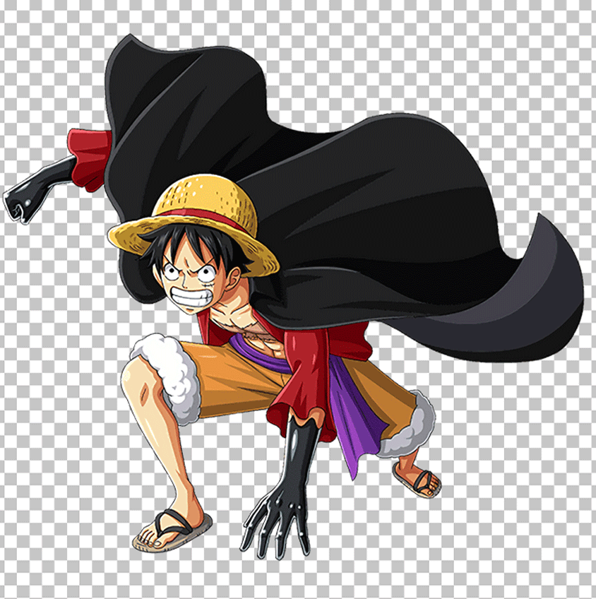 Luffy jumping PNG Image